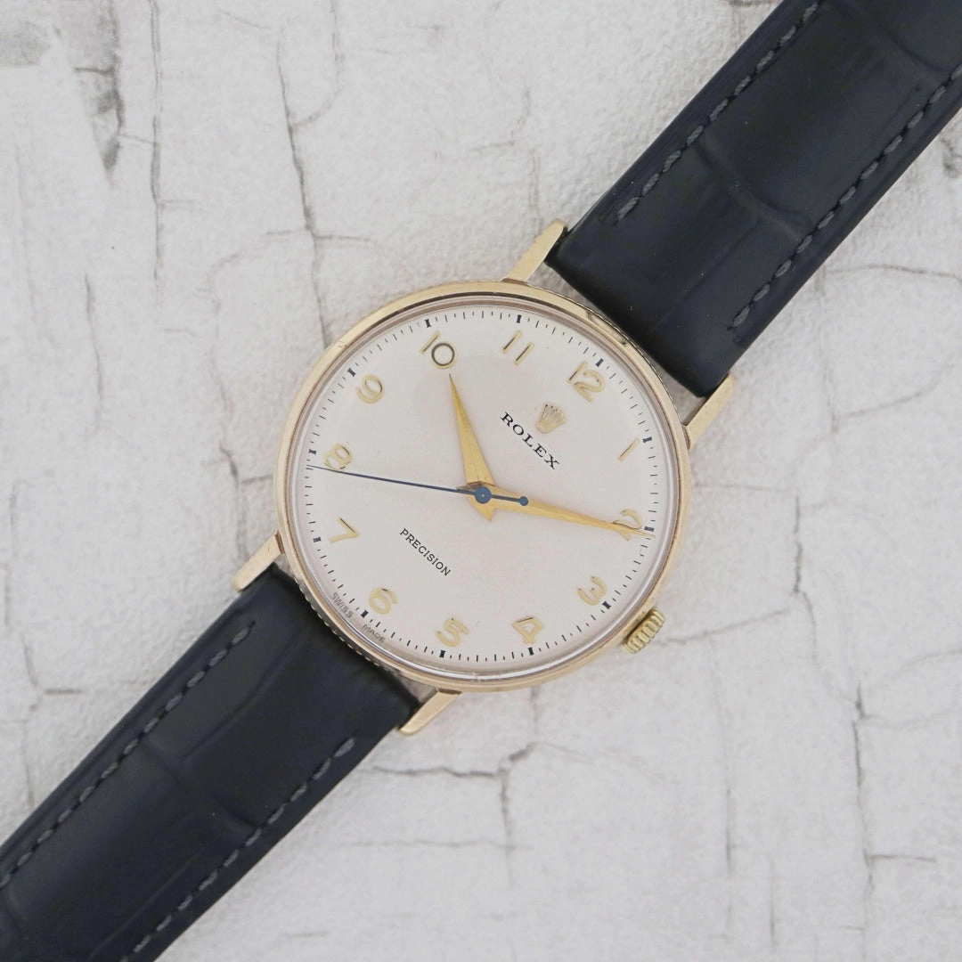 Rolex Precision 9k Gold "Coin Edge"