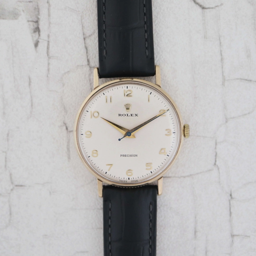 Rolex Precision 9k Gold "Coin Edge"