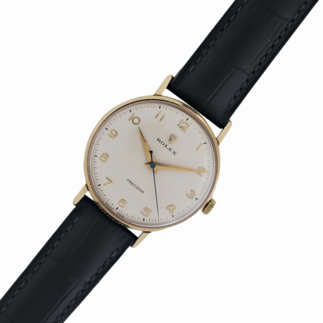 Rolex Precision 9k Gold "Coin Edge"