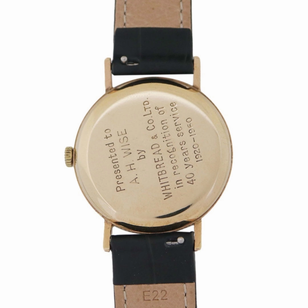 Rolex Precision 9k Gold "Coin Edge"