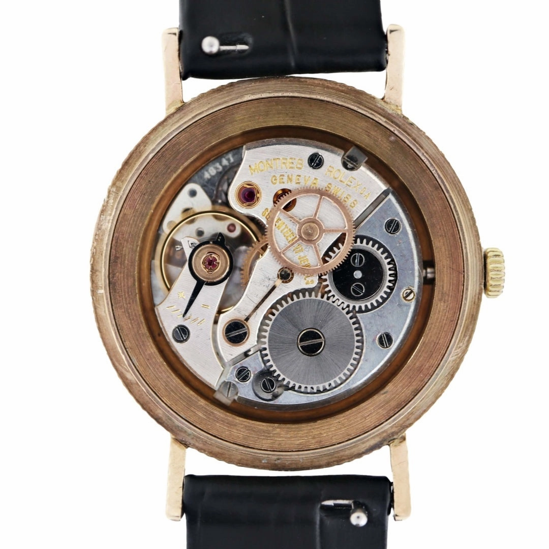 Rolex Precision 9k Gold "Coin Edge"