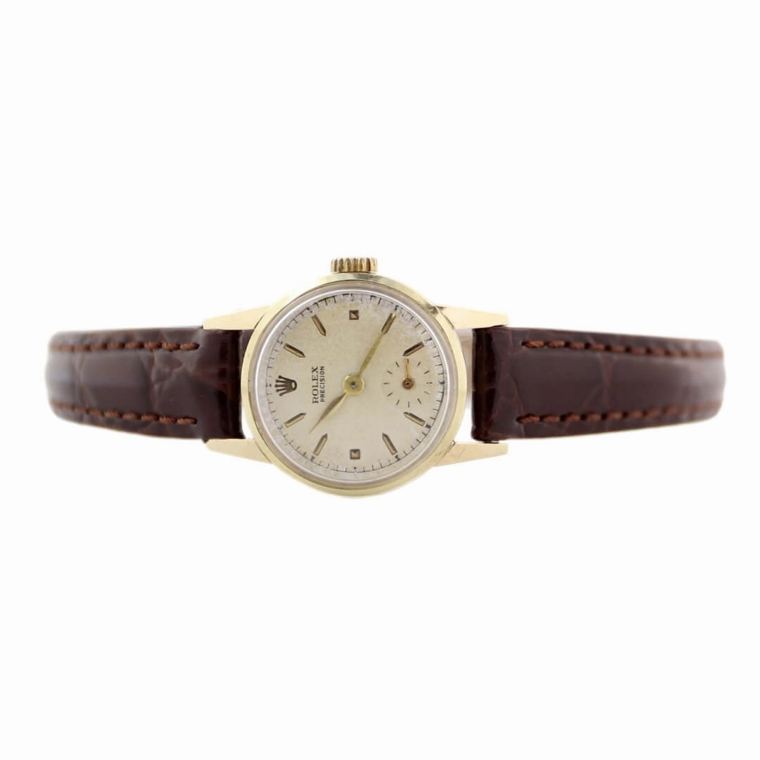 Rolex Precision Ref. 4779, 9k Gold, Ladies Vintage Watch