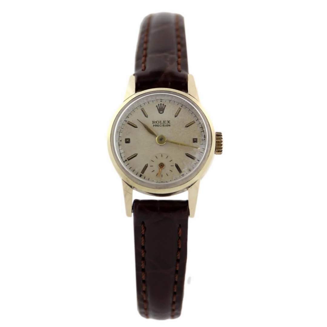 Rolex Precision Ref. 4779, 9k Gold, Ladies Vintage Watch