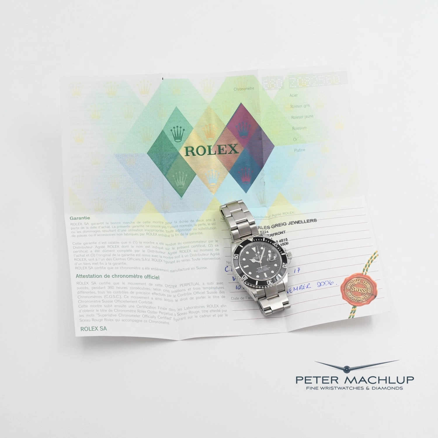 Rolex Submariner Date 2006