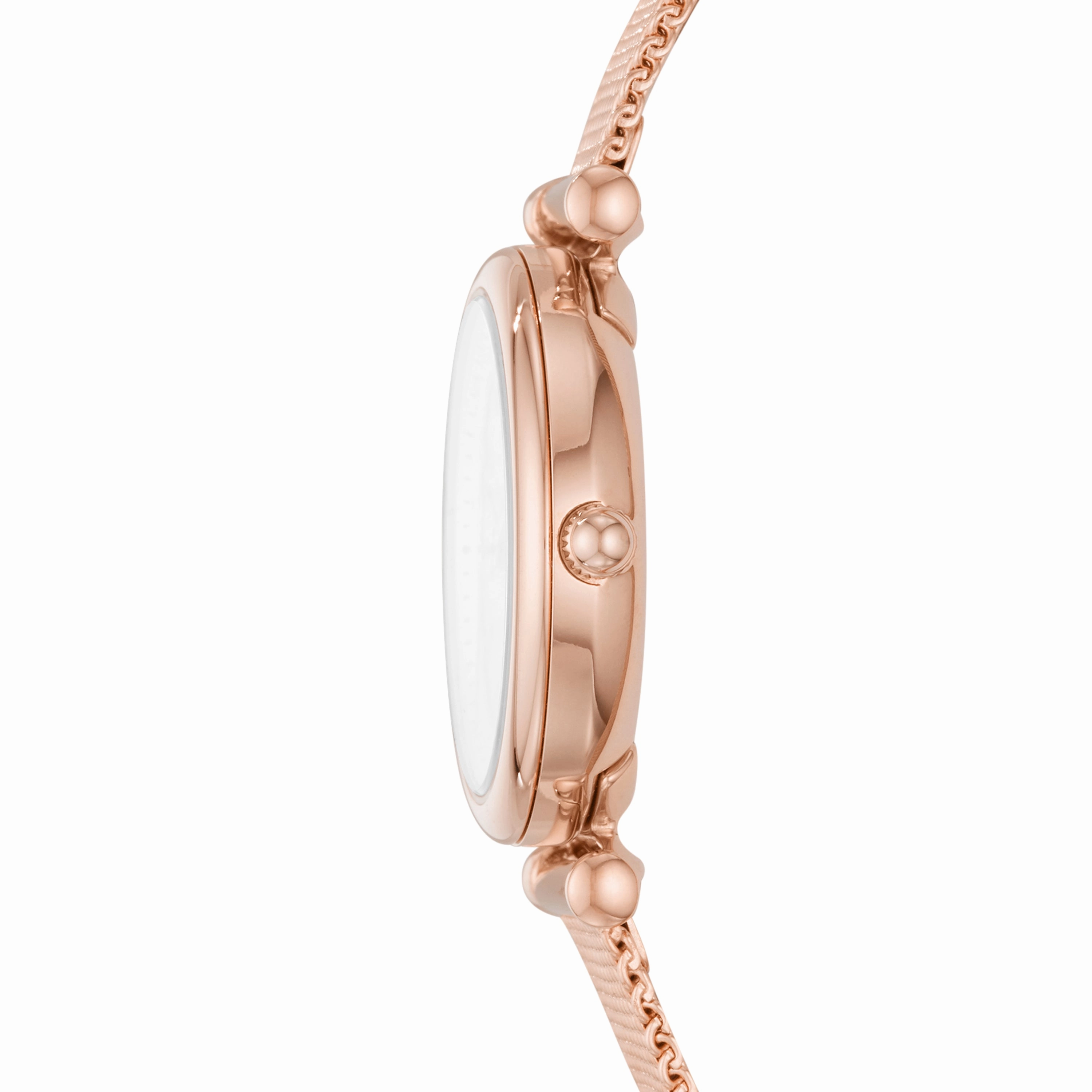 Rose Gold-Tone Fossil Carlie Stainless Steel Watch ES4433