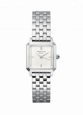 Rosefield - Boxelle White Dial Stainless Steel Watch