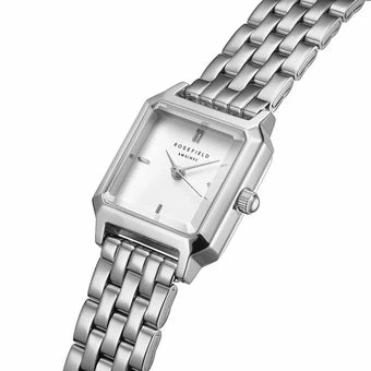 Rosefield - Boxelle White Dial Stainless Steel Watch