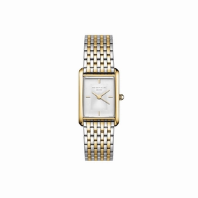 Rosefield Heirloom White Dial Duotone Watch HWDSG-H03