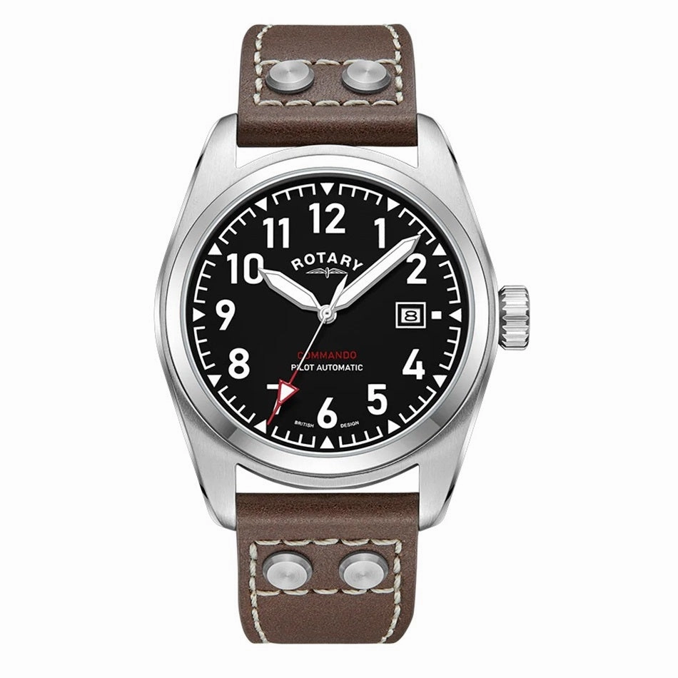 Rotary Commando Pilot Automatic Mens Watch GS05470/19