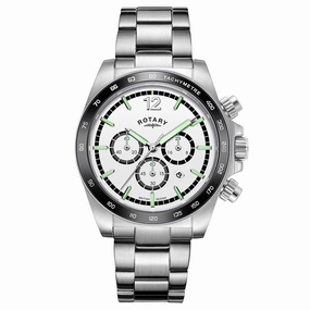 Rotary Henley Chronograph Stainless Steel Mens Watch GB05440/02