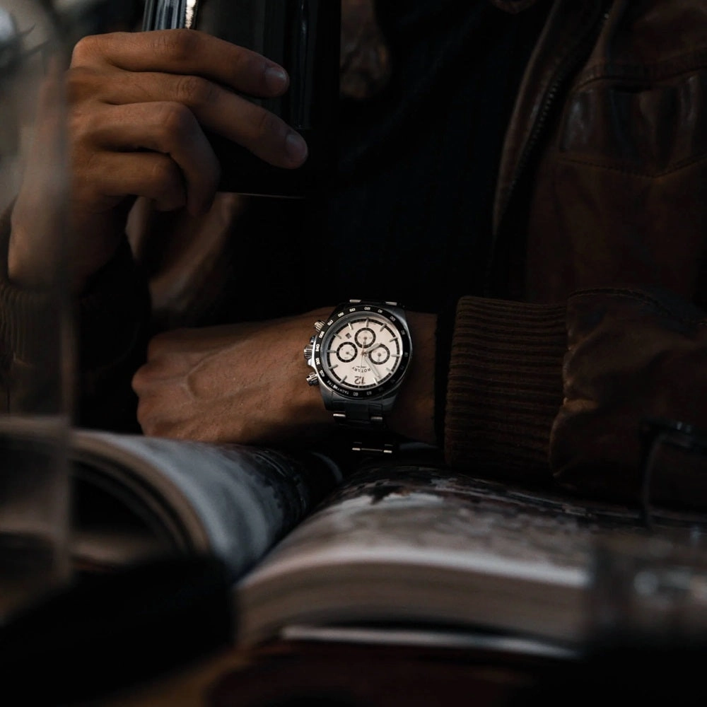 Rotary Henley Chronograph Stainless Steel Mens Watch GB05440/02