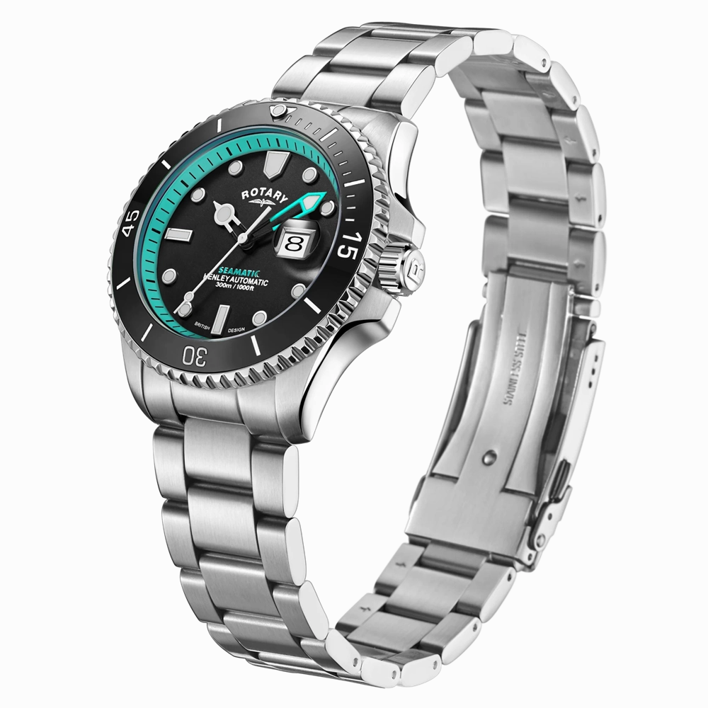 Rotary Seamatic Henley Automatic Mens Divers Watch GB05430/80