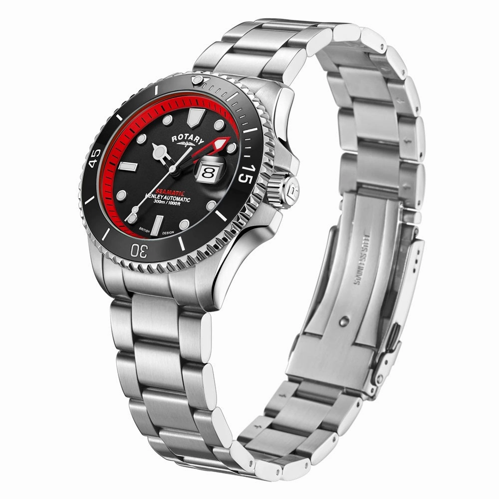 Rotary Seamatic Henley Automatic Mens Divers Watch GB05430/81