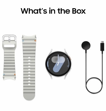 SAMSUNG GALAXY WATCH 7 44MM SMARTWATCH SILVER