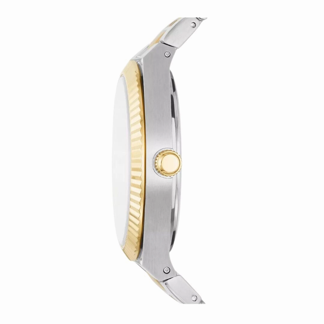 Scarlette Three-Hand Date Stainless Steel Watch