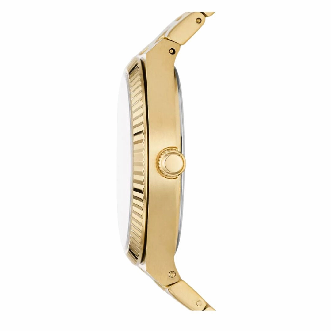 Scarlette Three-Hand Date Stainless Steel Watch
