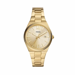 Scarlette Three-Hand Date Stainless Steel Watch