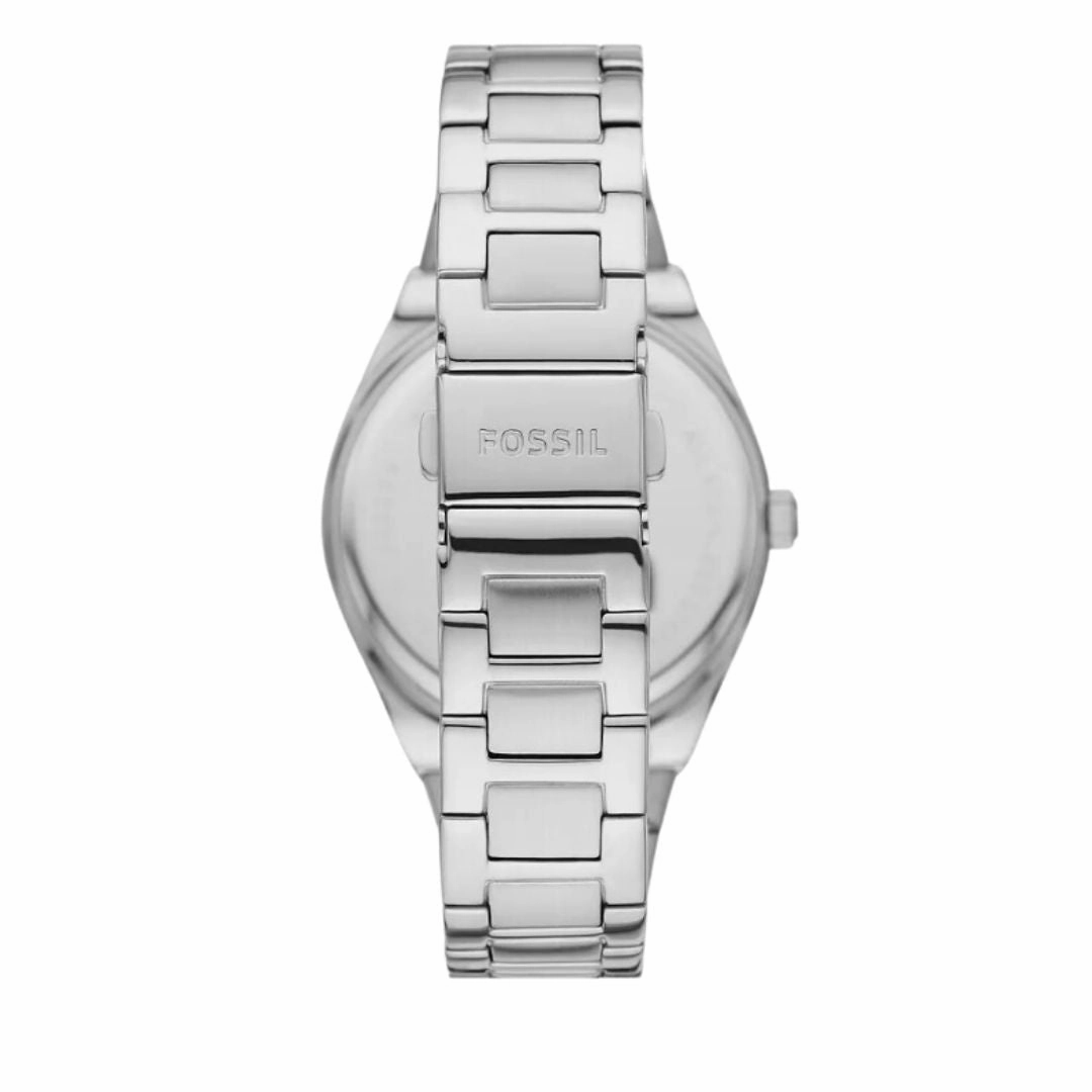 Scarlette Three-Hand Date Stainless Steel Watch