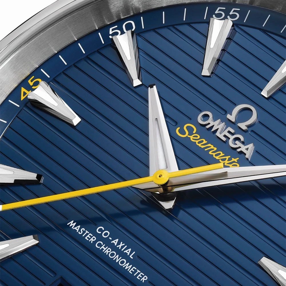 Seamaster Aqua Terra 150M Co-Axial Master Chronometer 41mm - Blue on Rubber Strap