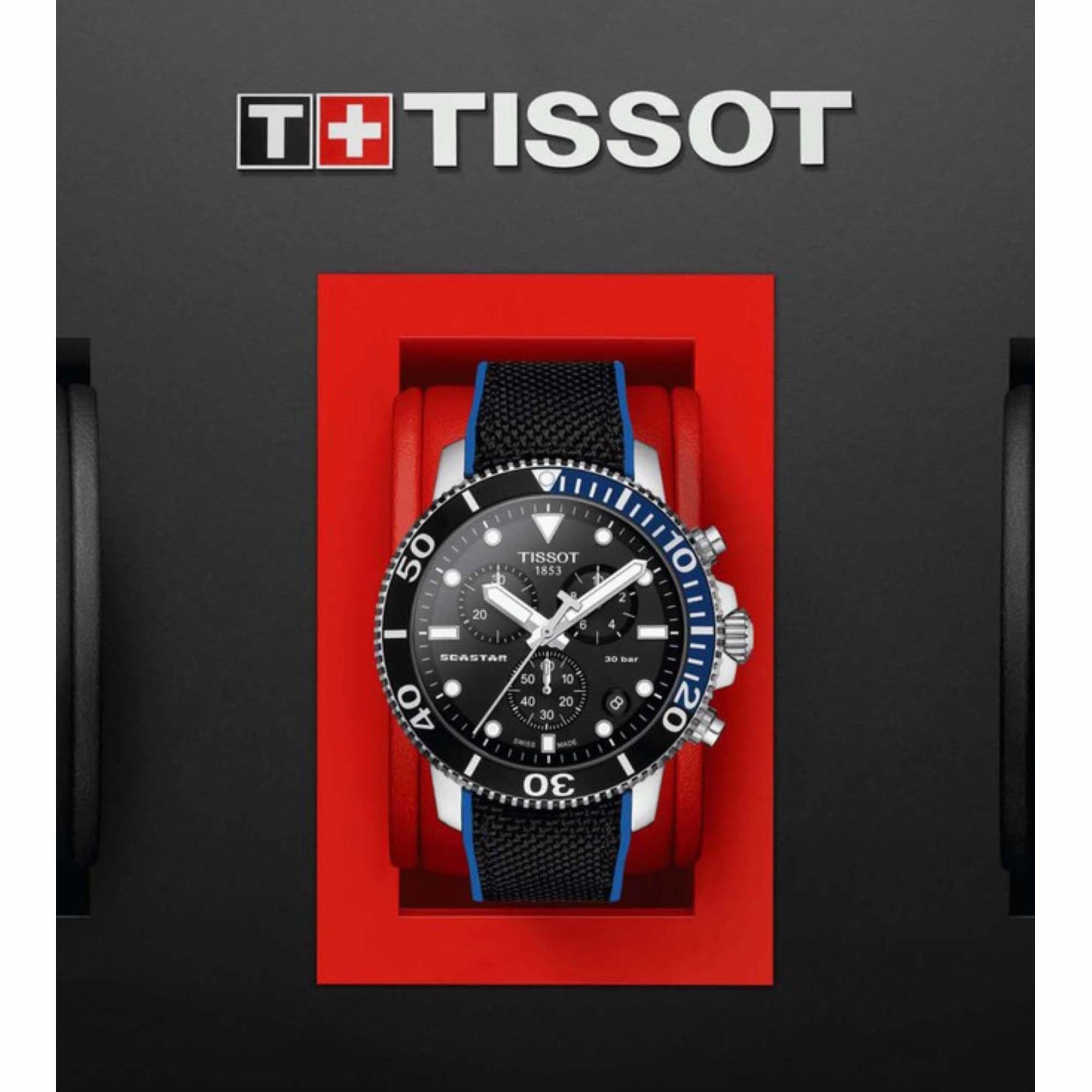 Seastar 1000 Men Analog Silicone Watch T1204171705103