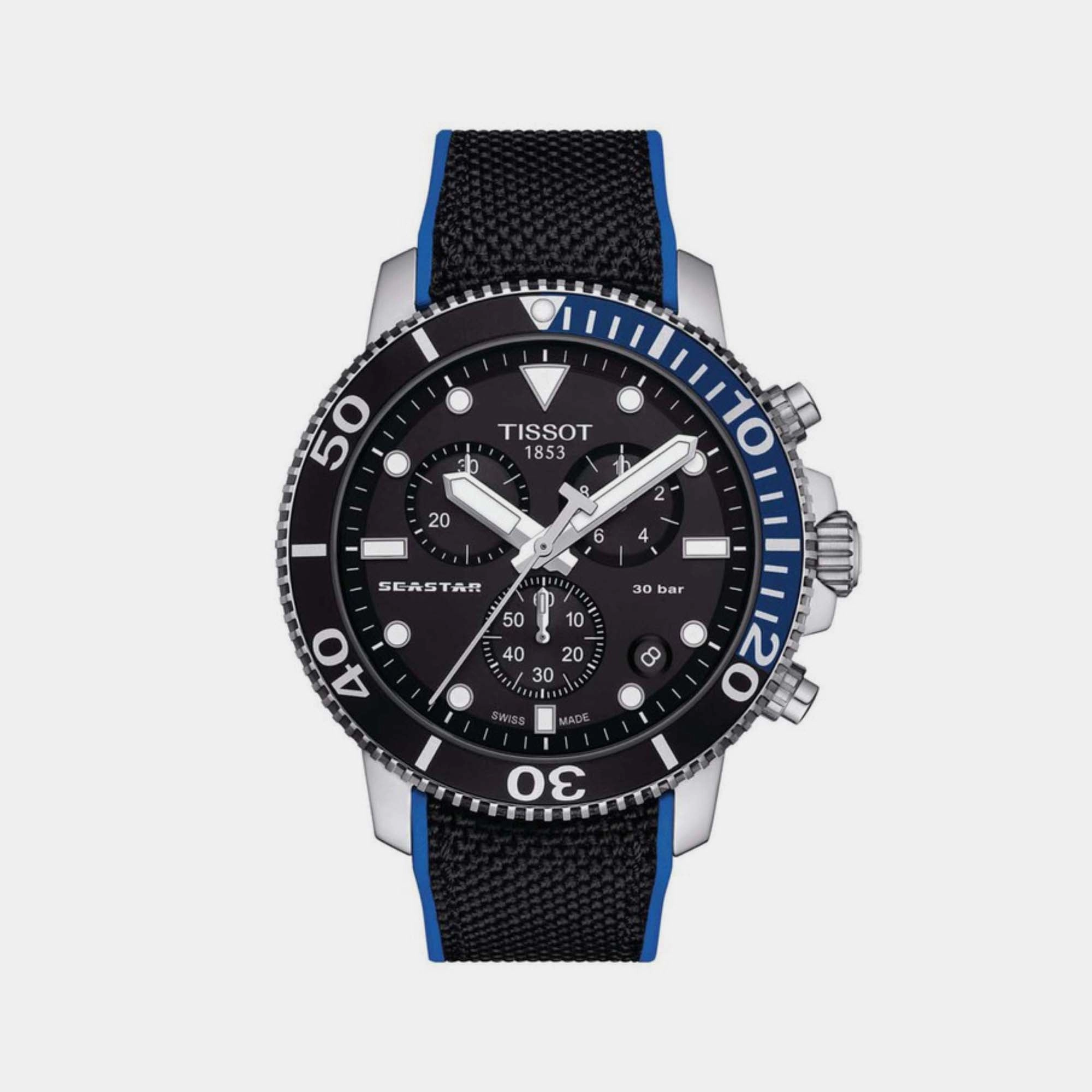 Seastar 1000 Men Analog Silicone Watch T1204171705103