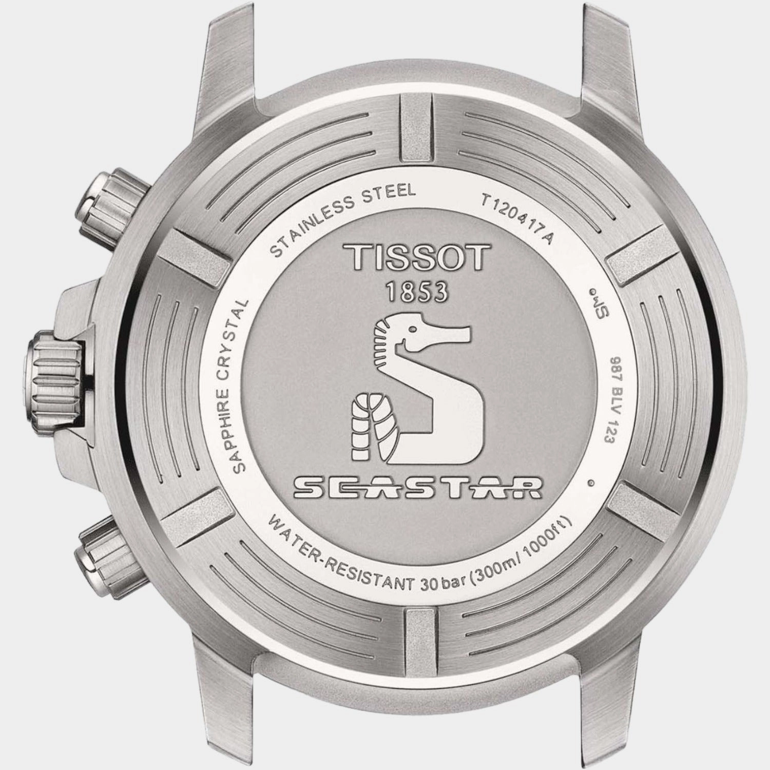 Seastar Men Stainless Steel Chronograph Watch T1204171742100