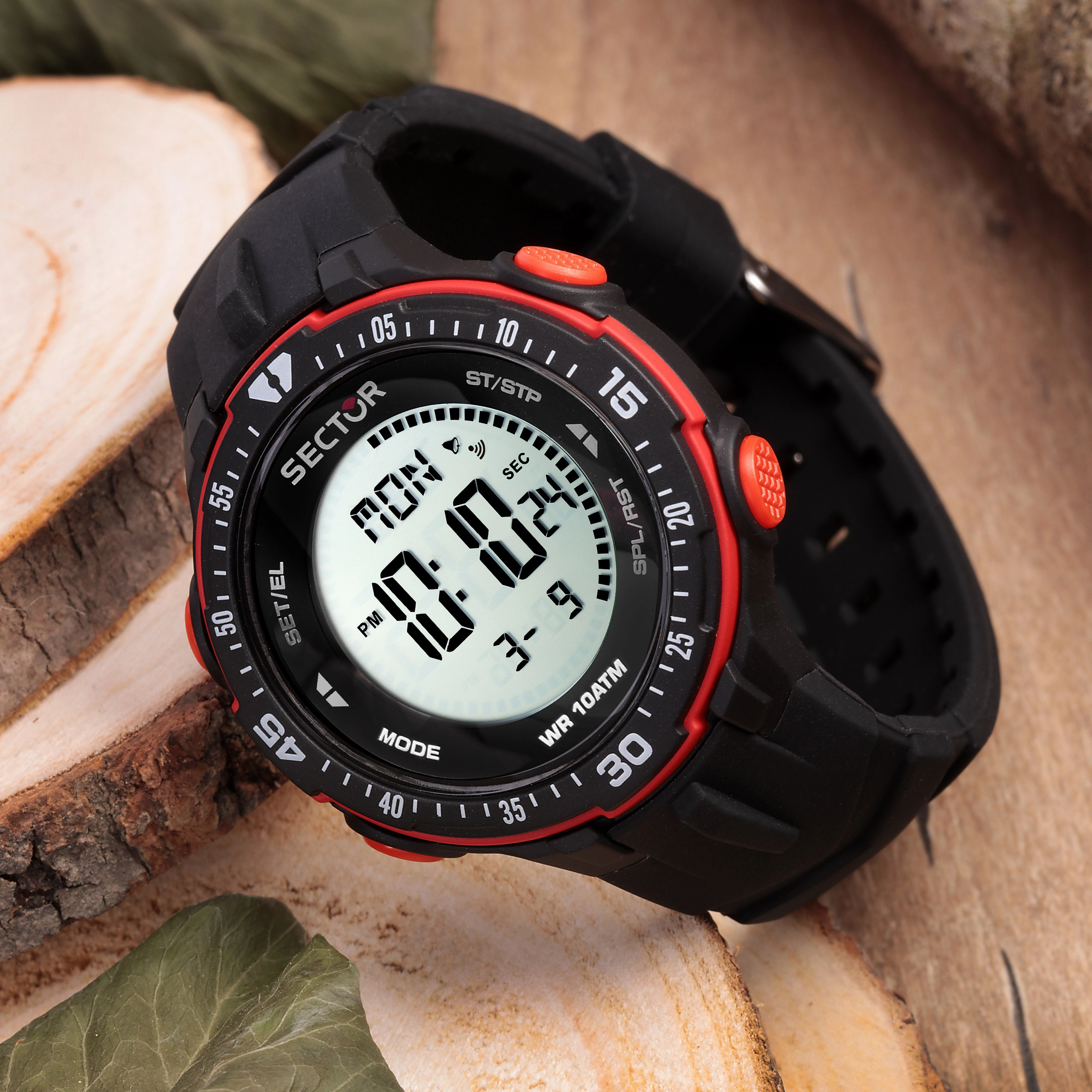 Sector EX-26 Black Digital Watch R3251280001