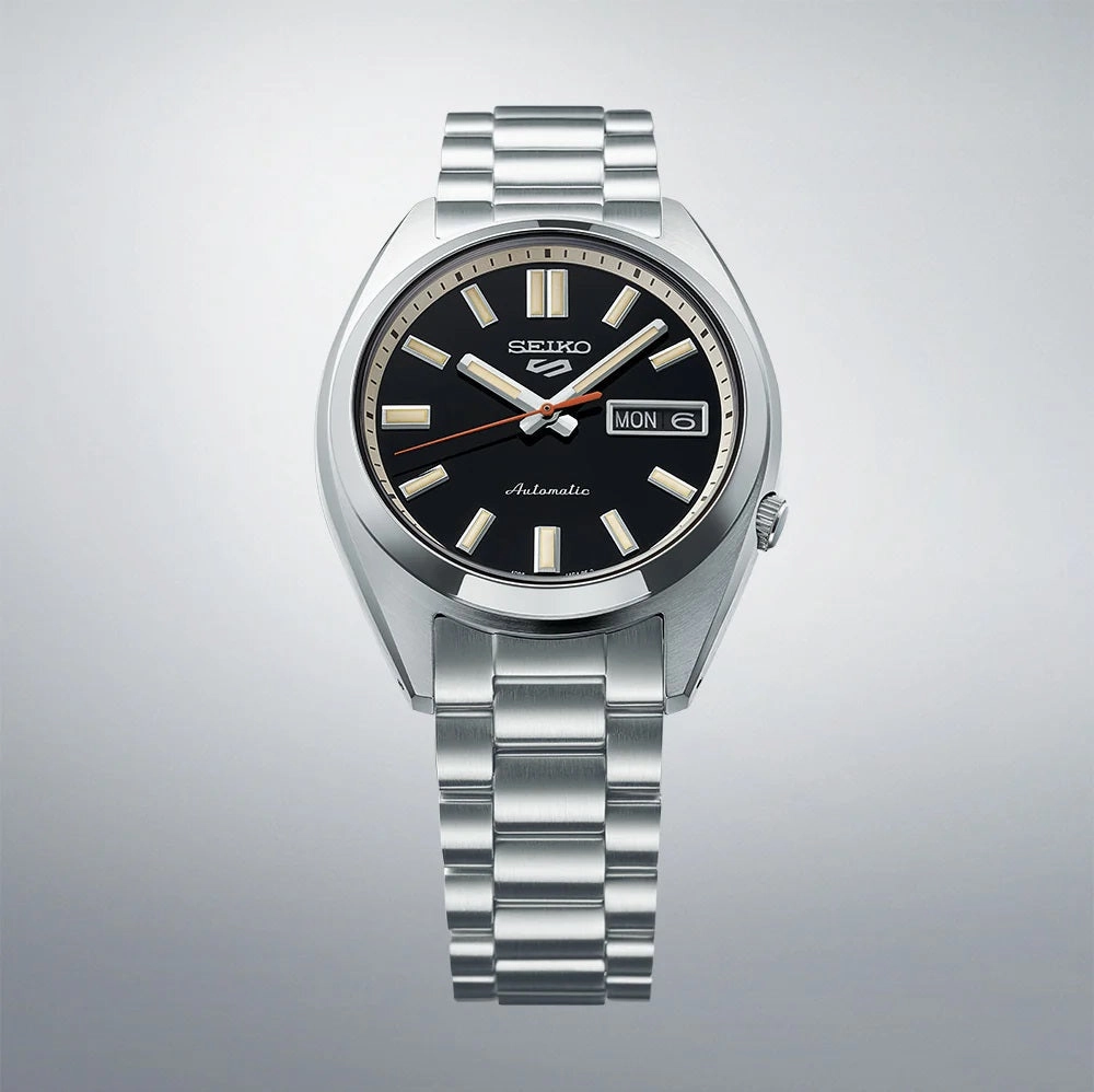 Seiko 5 Sports SRPK89K1 SNXS Rinse Black Automatic Watch for Men