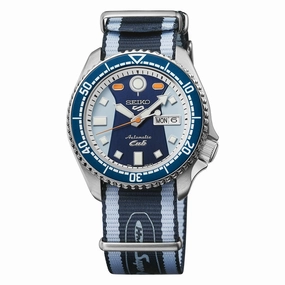 Seiko 5 Sports X Honda Super Cub Limited Edition Nylon Strap Watch SRPK37K1