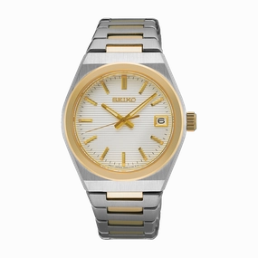 Seiko Conceptual Series White Dial Stainless Steel Watch SUR578P