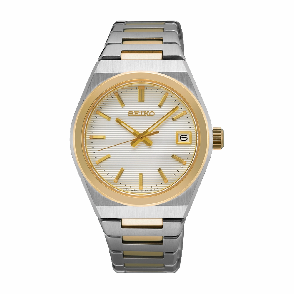 Seiko Conceptual Series White Dial Stainless Steel Watch SUR578P