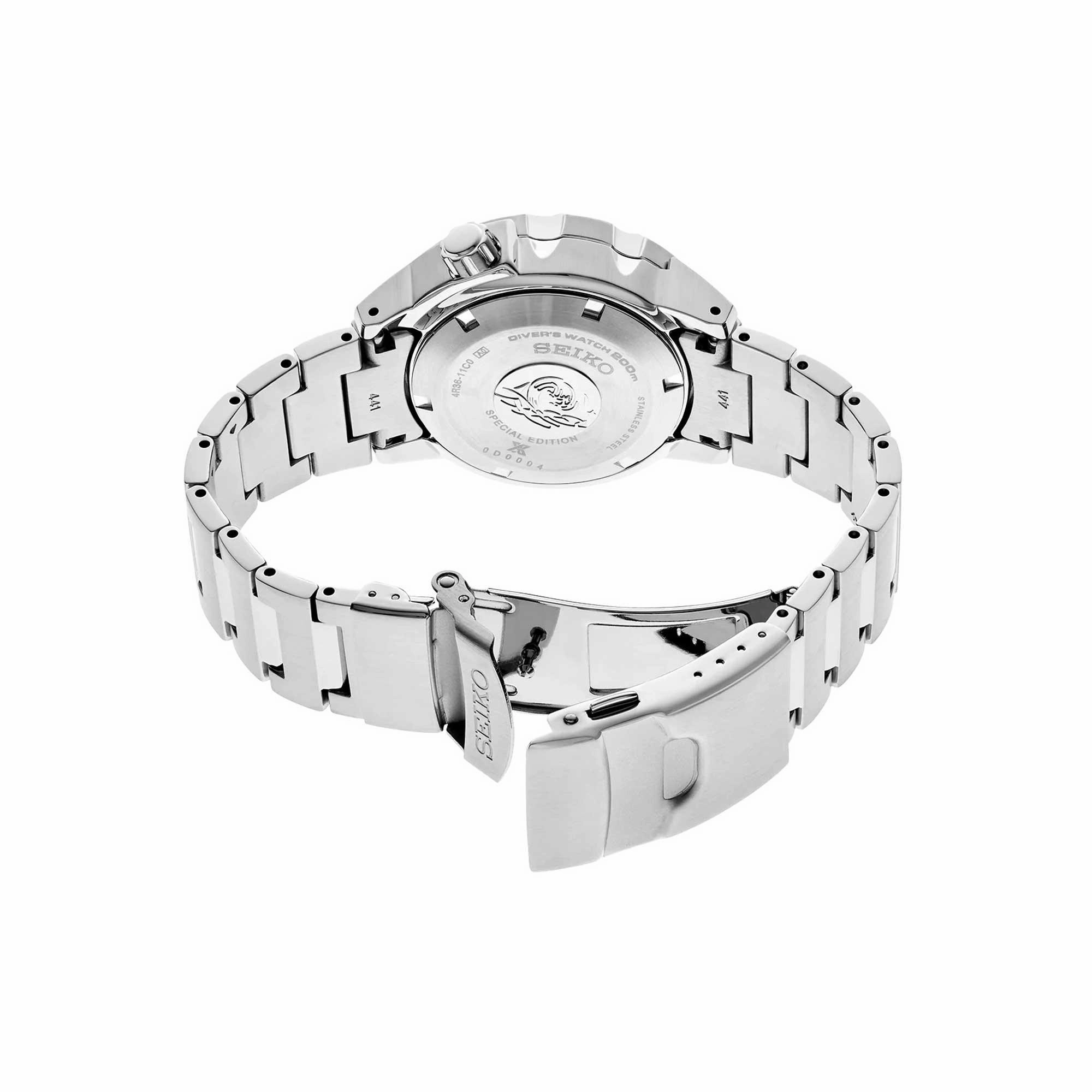 Seiko Men's Watch - Prospex Automatic Blue Dial Stainless Steel Bracelet | SRPG57K1