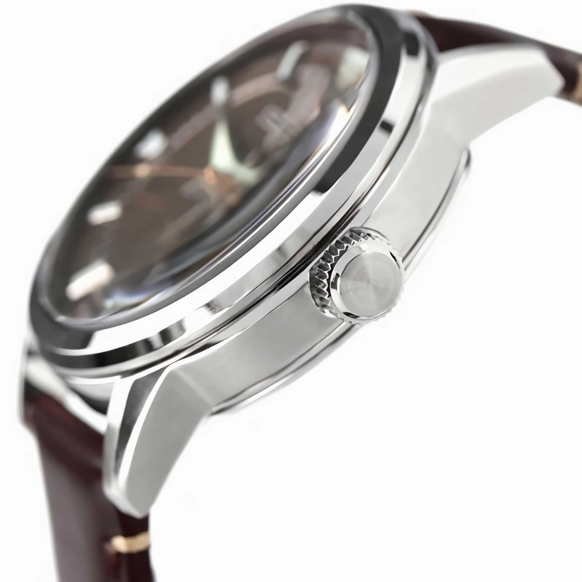 Seiko Men's Watch - Prospex Automatic Forest Brown Dial Horse Skin Strap | SPB251J1