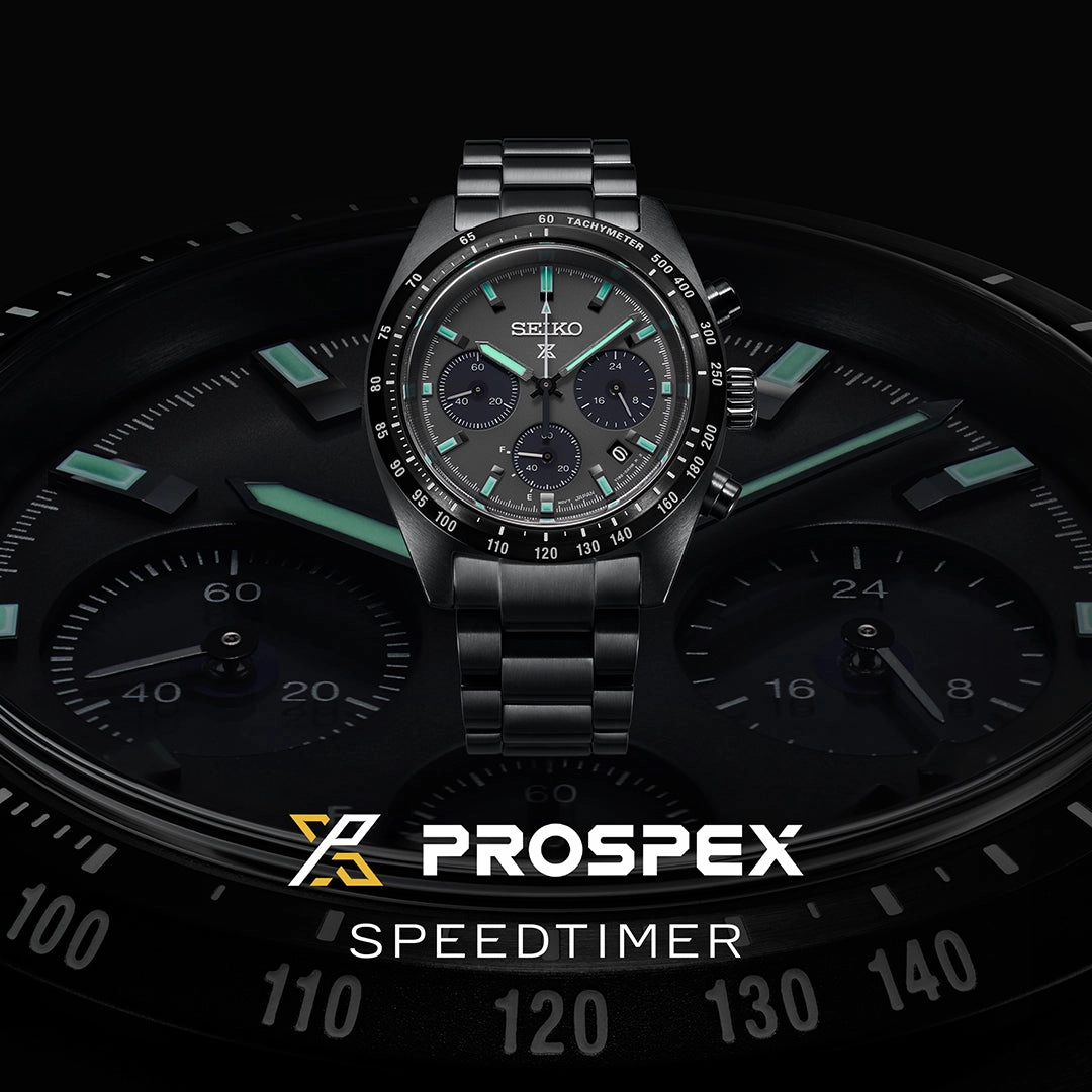 Seiko Prospex Black Series Speedtimer Men's Watch SSC917P