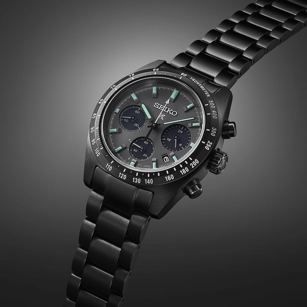 Seiko Prospex Black Series Speedtimer Men's Watch SSC917P