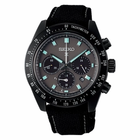 Seiko Prospex Solar Speedtimer Black Series Watch Model SSC923P