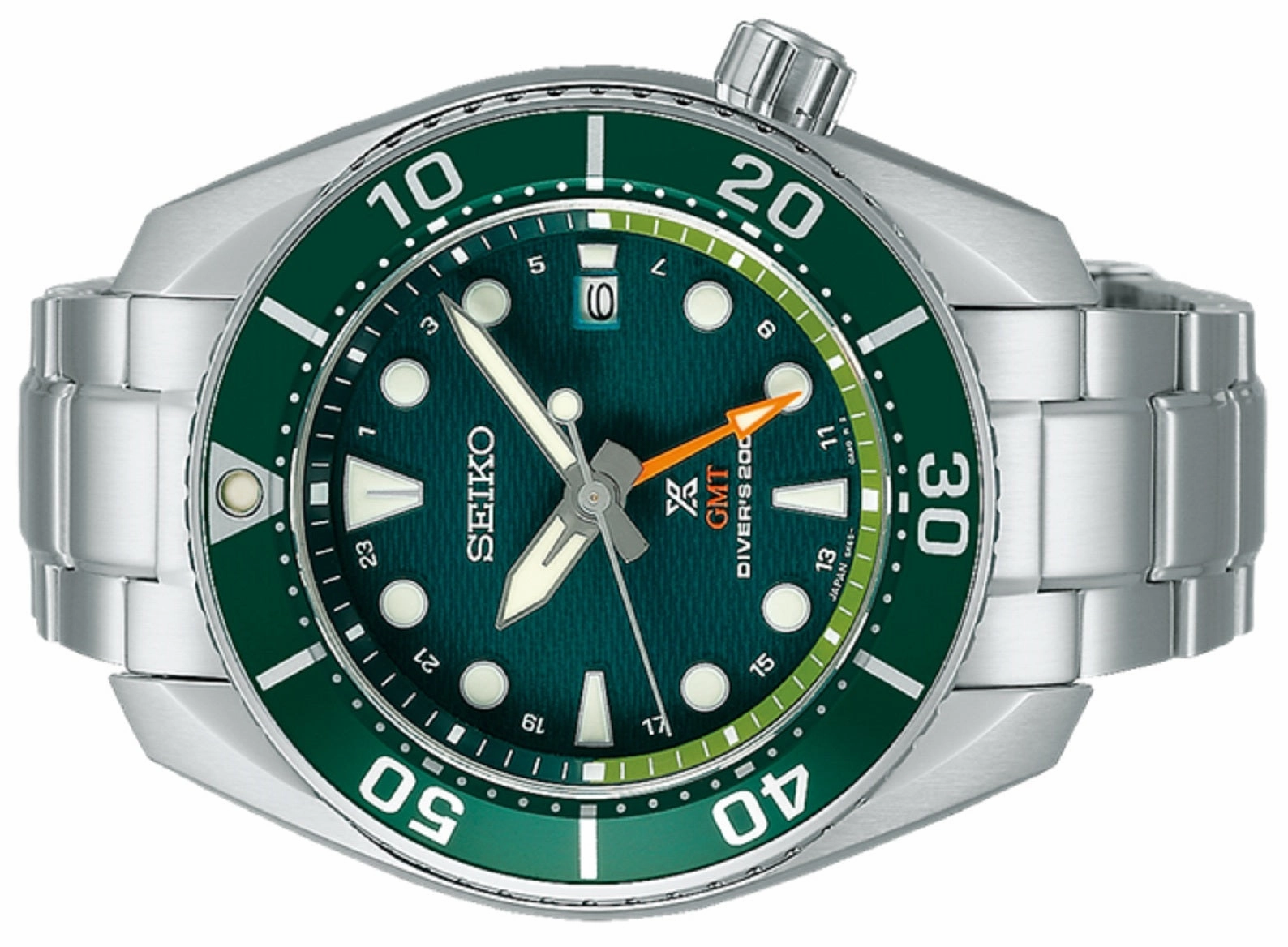 Seiko SFK003J1 Prospex Sumo Solar GMT Watch for Men