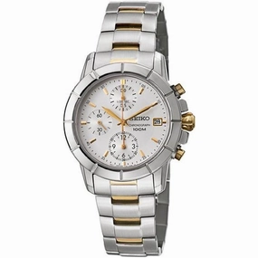 seiko SNDY25P1 Two Tone Bracelet Chronograph  Women's Watch