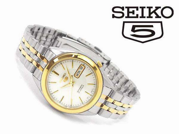 SEIKO SNKL24K1 Automatic Two-tone Stainless Steel Watch for Men