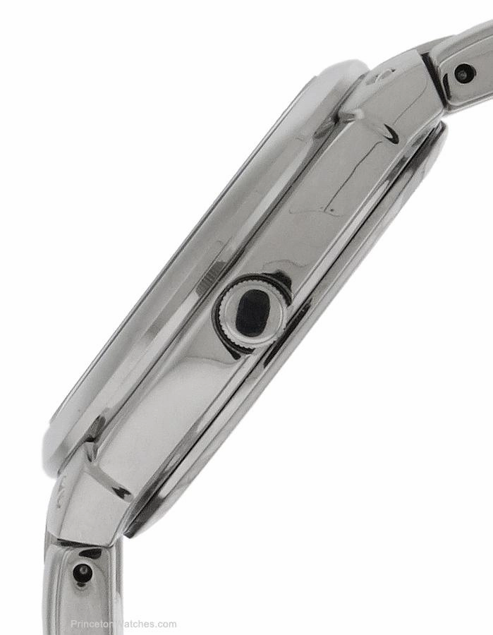 Seiko Solar Ladies Diamond Watch - Stainless - MOP Dial - 100M WR
