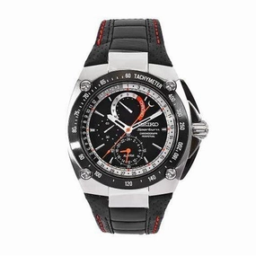 Seiko SPC047P2 Black Dial Rubber Strap Series 5 Men's Automatic Watch