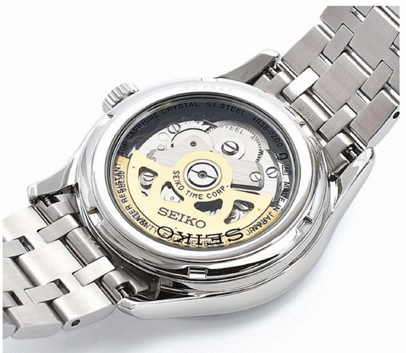Seiko SSA411J1 Presage Open Heart Automatic Watch Men
