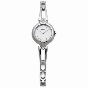 Seiko SUJF31 Women's Silver Dial Steel Bracelet Diamond Watch