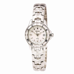 Seiko SXDA29 Women's Dress Silver Dial Stainless Steel Bracelet Watch