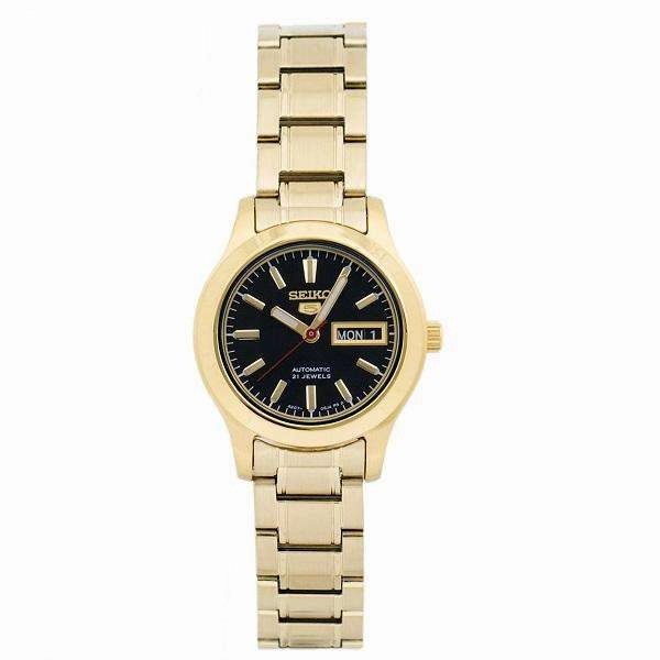SEIKO SYMD96K1 Automatic Gold Stainles Steel Watch for Women