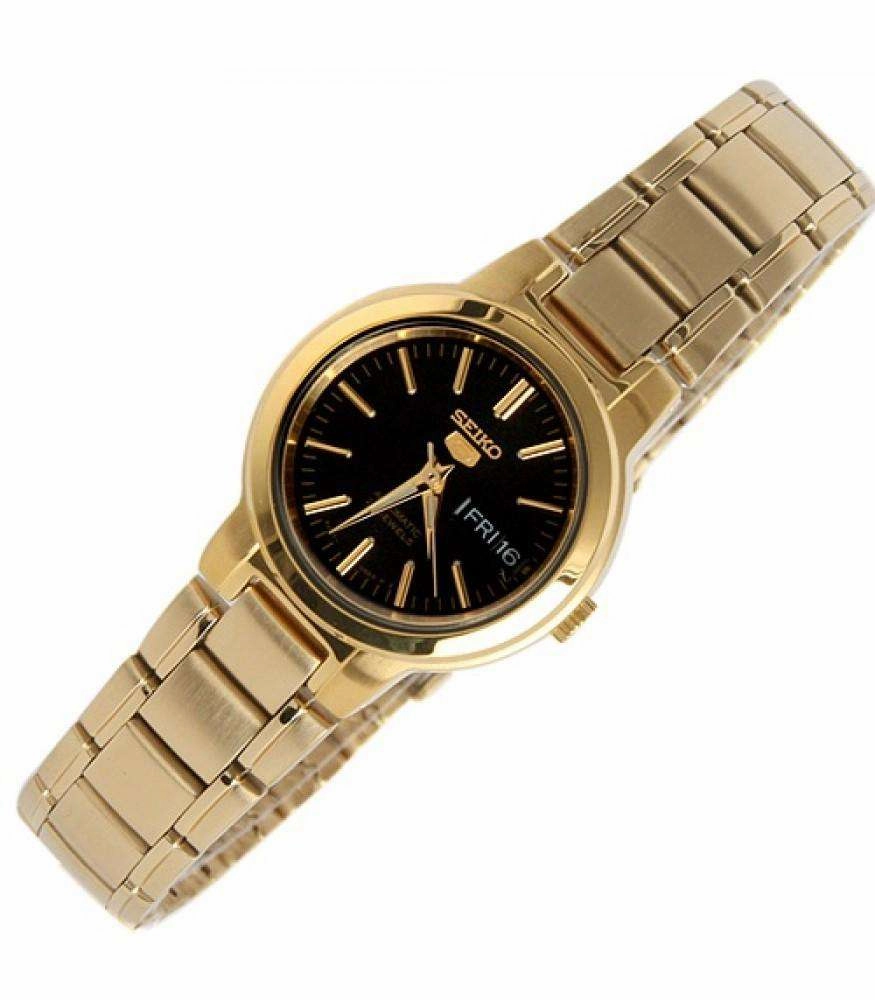 SEIKO SYME48K1 Automatic Gold Stainless Steel Watch for Women