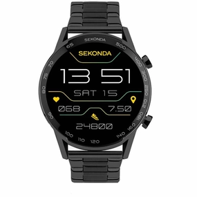 Sekonda Active Plus Smart Watch Black Case Black Bracelet 30226