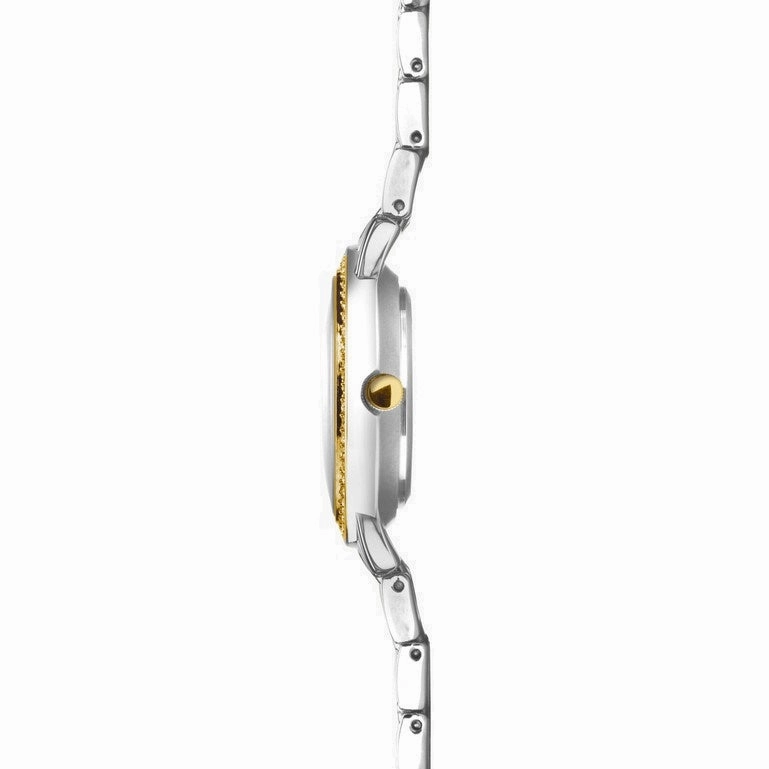 Sekonda Amelia Two Tone Crystal Set Ladies Watch 40490