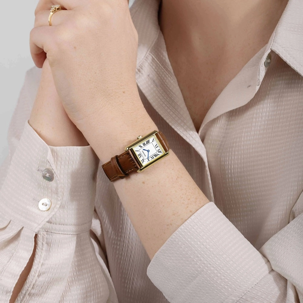 Sekonda Colette Ladies Watch Classsic Collection Brown Strap 40695
