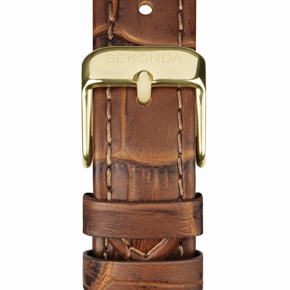 Sekonda Colette Ladies Watch Classsic Collection Brown Strap 40695